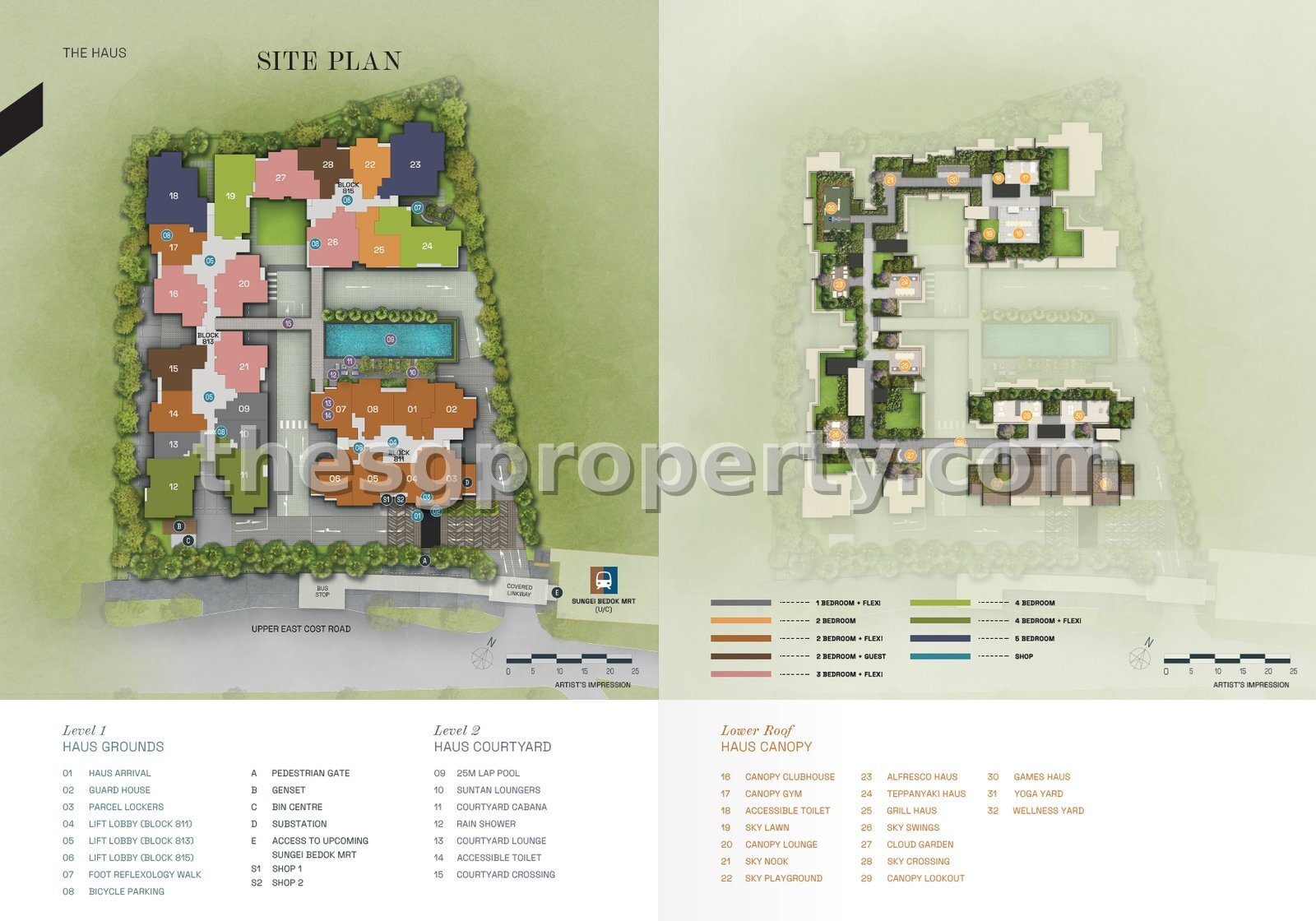 Bagnall Haus site plan