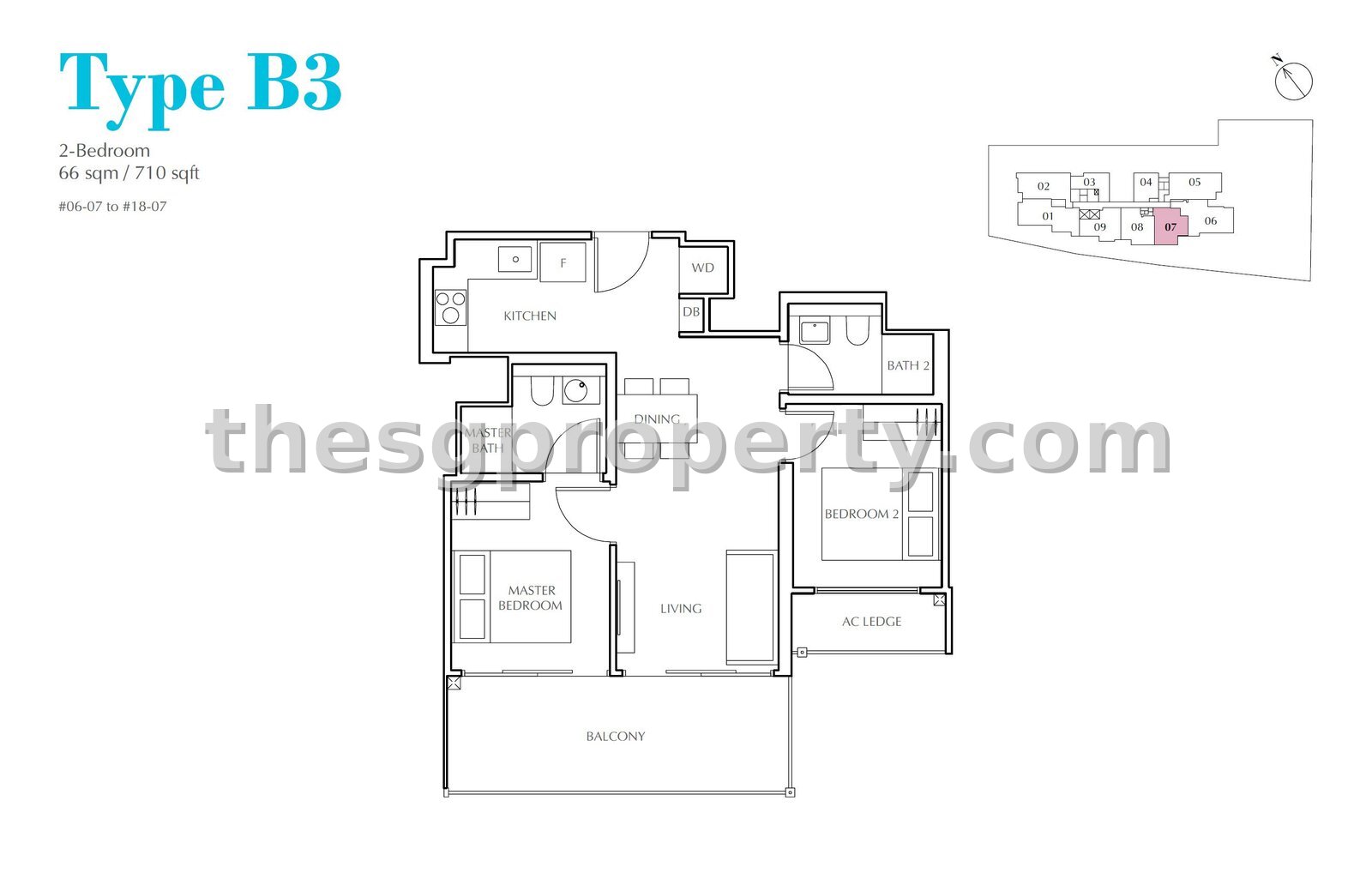 Jui Residences floor plan 5