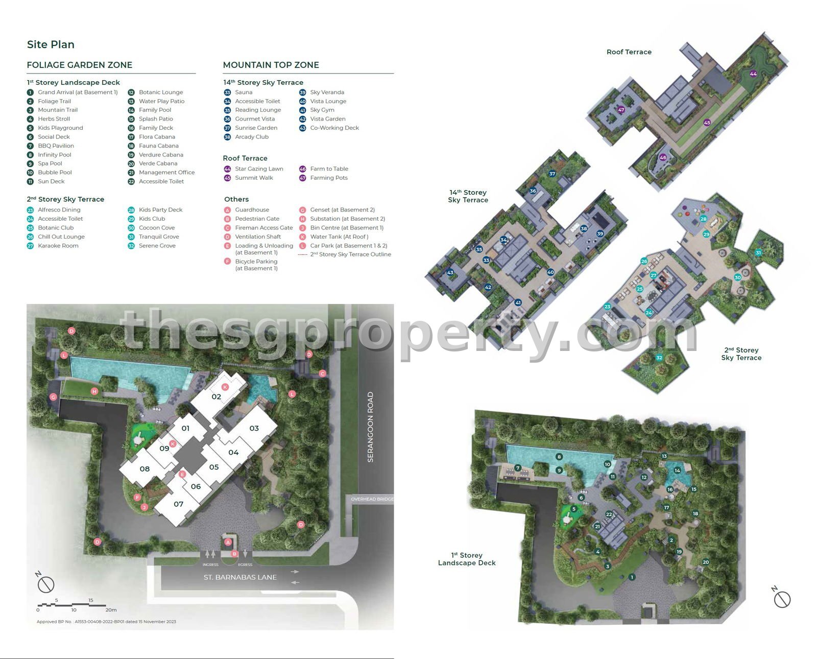The Arcady at Boon Keng site plan